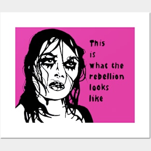 Political pop the rebellion Posters and Art
